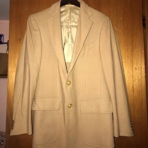 Oversized camel blazer. Vintage and lined.